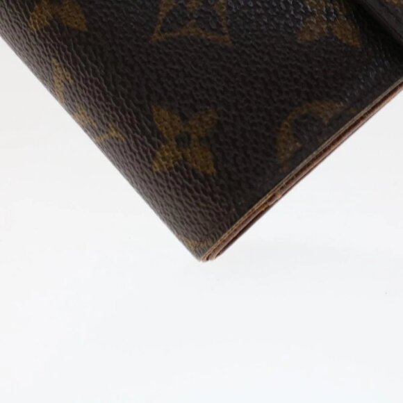 LOUIS VUITTON Monogram Porte Tresor Etui Papie Wallet M61202 LV Auth 48092 - Picture 12 of 14